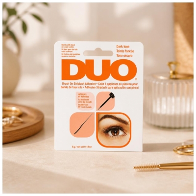 Ardell Duo Glue Pennello per Ciglia Finte Tinta Scura 5 g