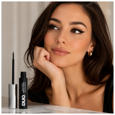 Ardell DUO Liimattava Eyeliner Tekoripsille Musta 3,5 g