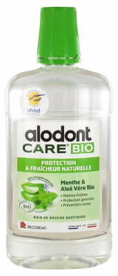 Alodont Care Tägliches Mundwasser Schutz & Natürliche Frische Bio 500 ml