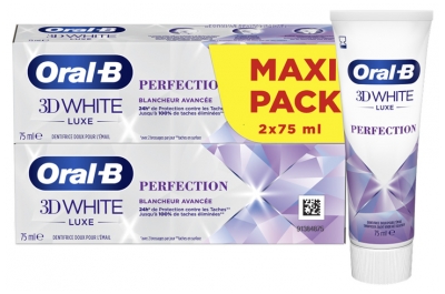 Oral-B 3D White Luxe Perfection 2 x 75 ml