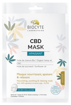 Biocyte CBD Nomierinošā Maska 10 ml