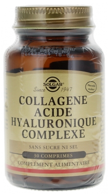 Solgar Acido Ialuronico 120 mg 30 Compresse