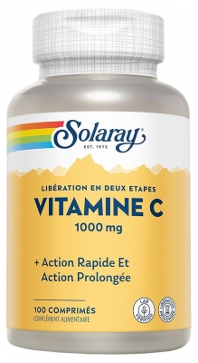 Solaray C-vitamin 1000 mg 100 tabletter