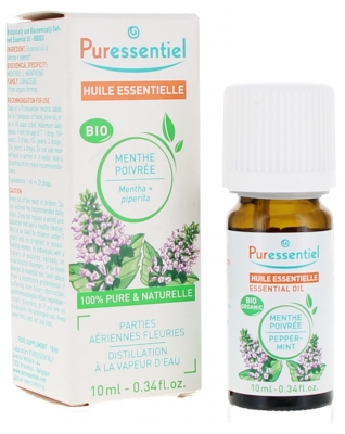 Puressentiel Essential Oil Peppermint Organic 10ml