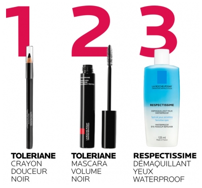 La Roche-Posay Tolériane Crayon Bois Couleur Intense - Couleur : Noir
