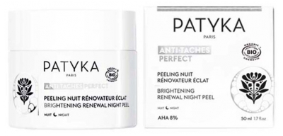 PATYKA Anti-Manchas Perfect Peeling Noturno Renovador Luminosidade Bio 50 ml