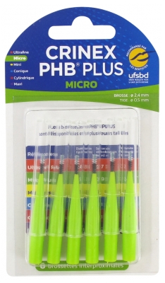 Crinex Phb Plus Micro Plus 0.9 6 Interproximal Brushes
