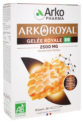 Arkopharma Arko Royal Pappa Reale 2500 mg Organic 20 Fiale