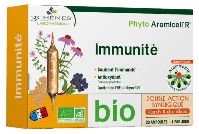 Les 3 Chênes Phyto Aromicell'R Immunity Organic 20 Fiolek