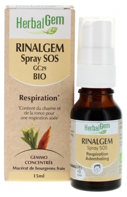 HerbalGem Bio Rinalgem SOS Breathing Spray 15ml