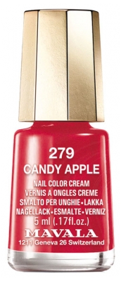 Mavala Mini Color Nail Polish Translucent 5ml - Colour: 279 Candy Apple
