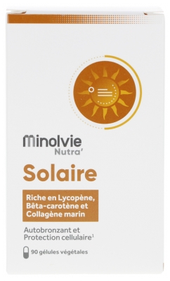 Minolvie Nutra ' Sonnenschutz 90 Pflanzliche Zellulosekapseln