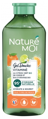 Naturé Moi Gel Douche Vitaminé Citron Vert et Orange Bio 250 ml