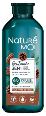 Naturé Moi 3-v-1 Gel za prhanje z ekološkim gozdnim borom 250 ml