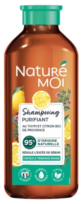 Naturé Moi Organiczny Szampon Oczyszczający Tymianek i Cytryna 250 ml