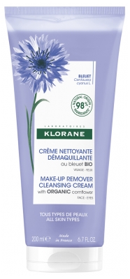 Klorane Make-Up remover Cleansing Cream with Organic Cornflower 200ml