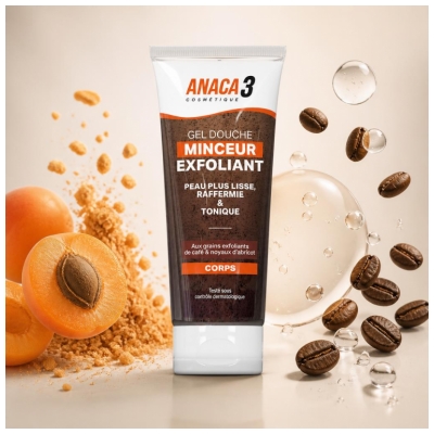 Anaca3 Eksfoliacijski Gel za Tuširanje za Postavo 220 ml