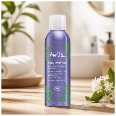 Melvita Bouquet Floral Bio Nežni Piling v Prahu 30 g