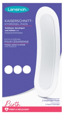 Lansinoh Hydrogel Caesarean Patch 2 Patches