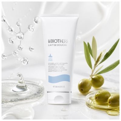 Biotherm Leche de Ducha Ducha Láctea Limpiadora 200 ml