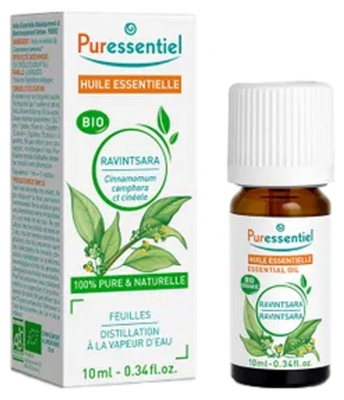 Puressentiel Aceite Esencial de Ravintsara (Cinnamomum Camphora) Bio 10 ml