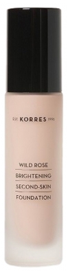 Korres Wild Rose Foundation SPF15 30ml - Colour: WRF1 : Porcelain