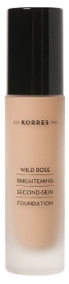 Korres Wild Rose Foundation SPF15 30ml - Colour: WRF3 : Sand