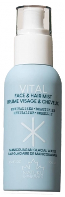 Natuku Minerals VITAL Facial and Hair Mist 100ml