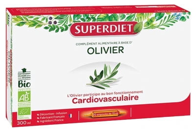 Superdiet Olive Tree Organic 20 Ampułek