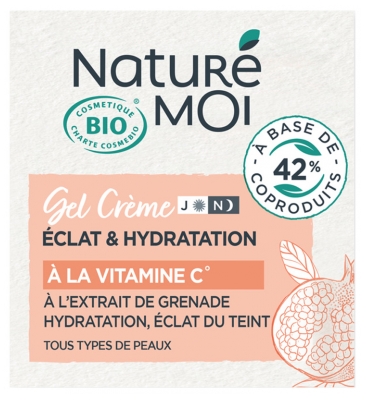 Naturé Moi Gel Crème Éclat & Hydratation Bio 50 ml