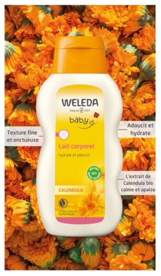 Weleda Bébé Lait Corporel Calendula 200 ml