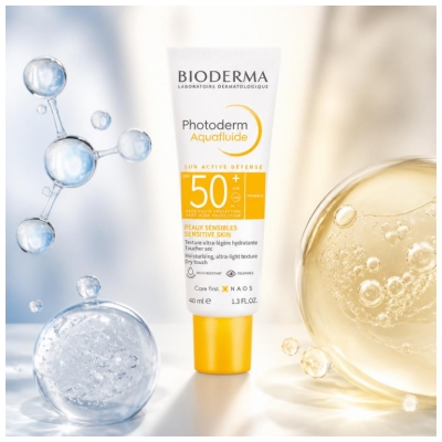 Bioderma Photoderm Aquafluid Apă Active Defense SPF50+ 40 ml