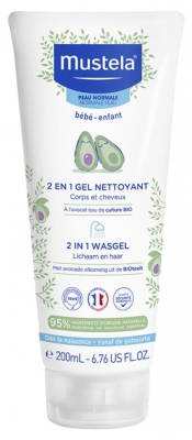Mustela Gel Detergente 2in1 All'avocado 200 ml