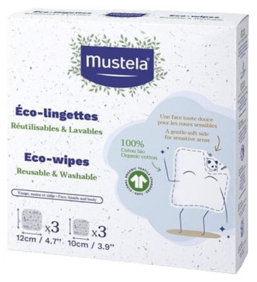 Mustela Eco-Wipes Refill 6 Chusteczek