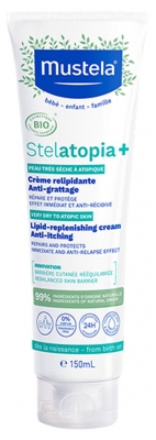 Mustela Stelatopia+ Crème Relipidante Anti-Grattage Bio 150 ml