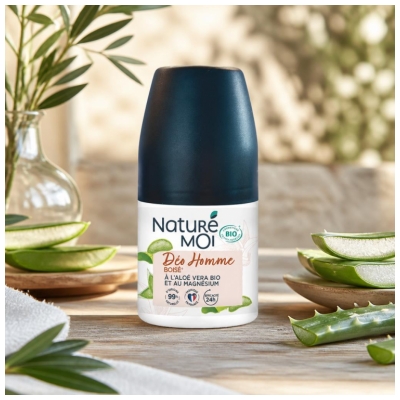 Naturé Moi Homme Desodorante Amadeirado Orgânico 50 ml