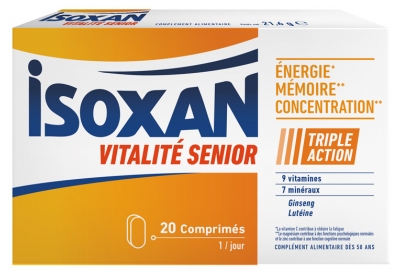 Isoxan Vitality Senior 20 Tablets