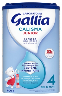Gallia Calisma Junior 4ème Âge dès 18 Mois 900 g