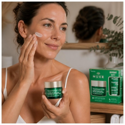 Nuxe Nuxuriance Ultra The Global Anti-Aging Cream 50ml + The Global Anti-Aging Night Cream 15ml Free