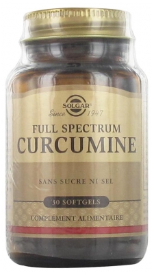 Solgar Full Spectrum Curcumin 30 Capsules (to consume preferably before the end of 11/2021)