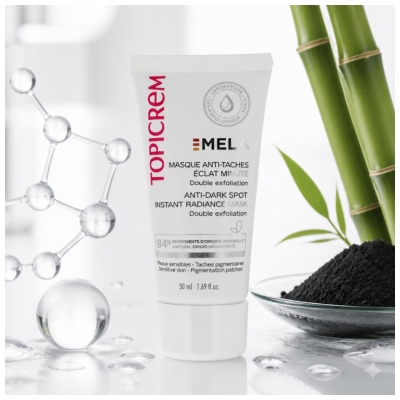 Topicrem MELA Masque Anti-Taches Éclat Minute 50 ml