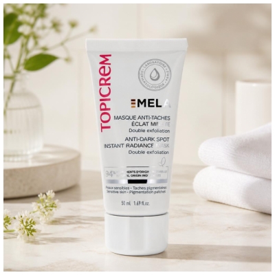 Topicrem MELA Minute Brightness Anti-Fläckmask 50 ml