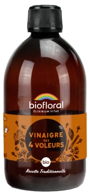 Biofloral Elixir Vinaigre des 4 Voleurs Bio 500 ml