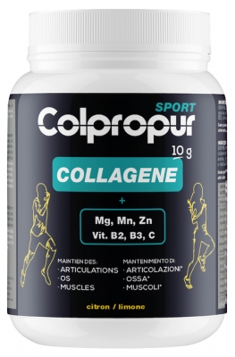 Colpropur Sport Collagène Articulations Os Muscles 345 g - Saveur : Citron