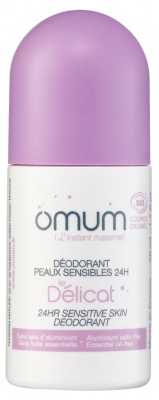 Omum Deodorante Organico 24H per Pelli Sensibili 50 ml