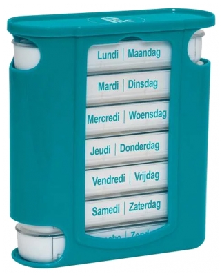 Plic Care Pillenbox Wöchentlicher Rundgang