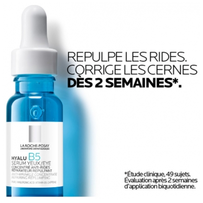 La Roche-Posay Hyalu B5 Sérum Yeux Anti-Rides Réparateur Repulpant 15 ml