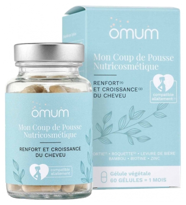 Omum Mon Coup de Pousse Nutricosmetics 60 Capsules