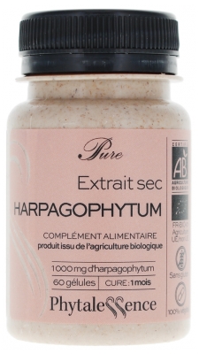 Phytalessence Pure Harpagophytum Organic 60 Capsules