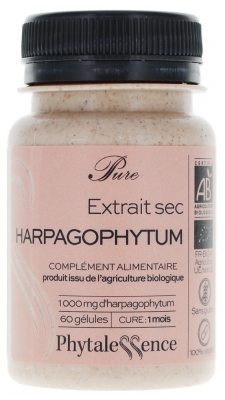 Phytalessence Puur Harpagophytum Biologisch 60 Capsules